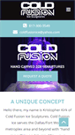 Mobile Screenshot of coldfusionicesculptures.com